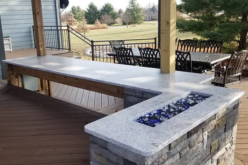 GMT Granite Outdoor Countertop