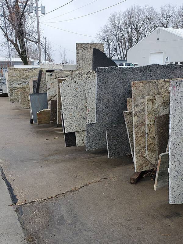 Pre-Cut Stone Remnants from GMT Granite, Marble & Tile Solutions